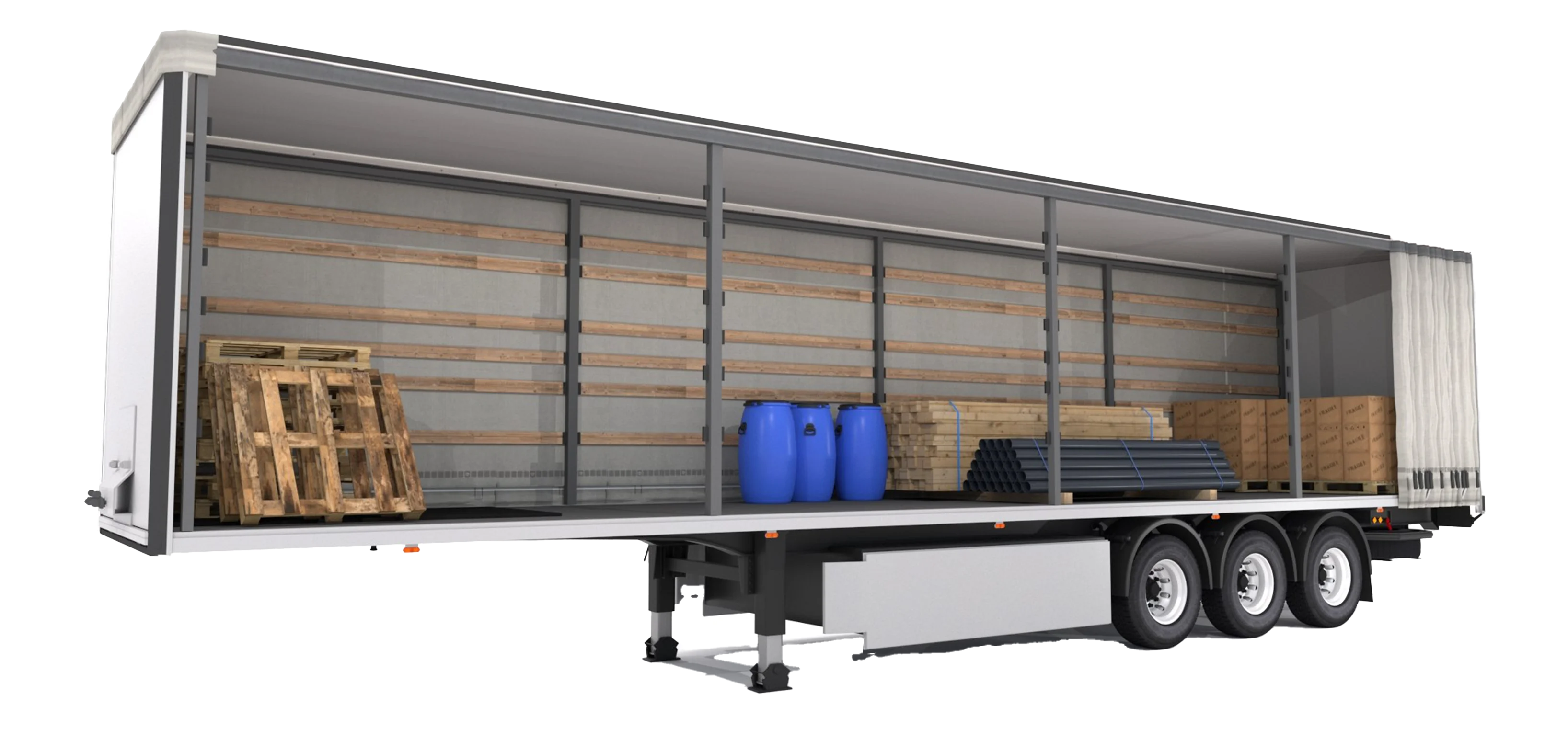 Naczepa niskopodwoziowa