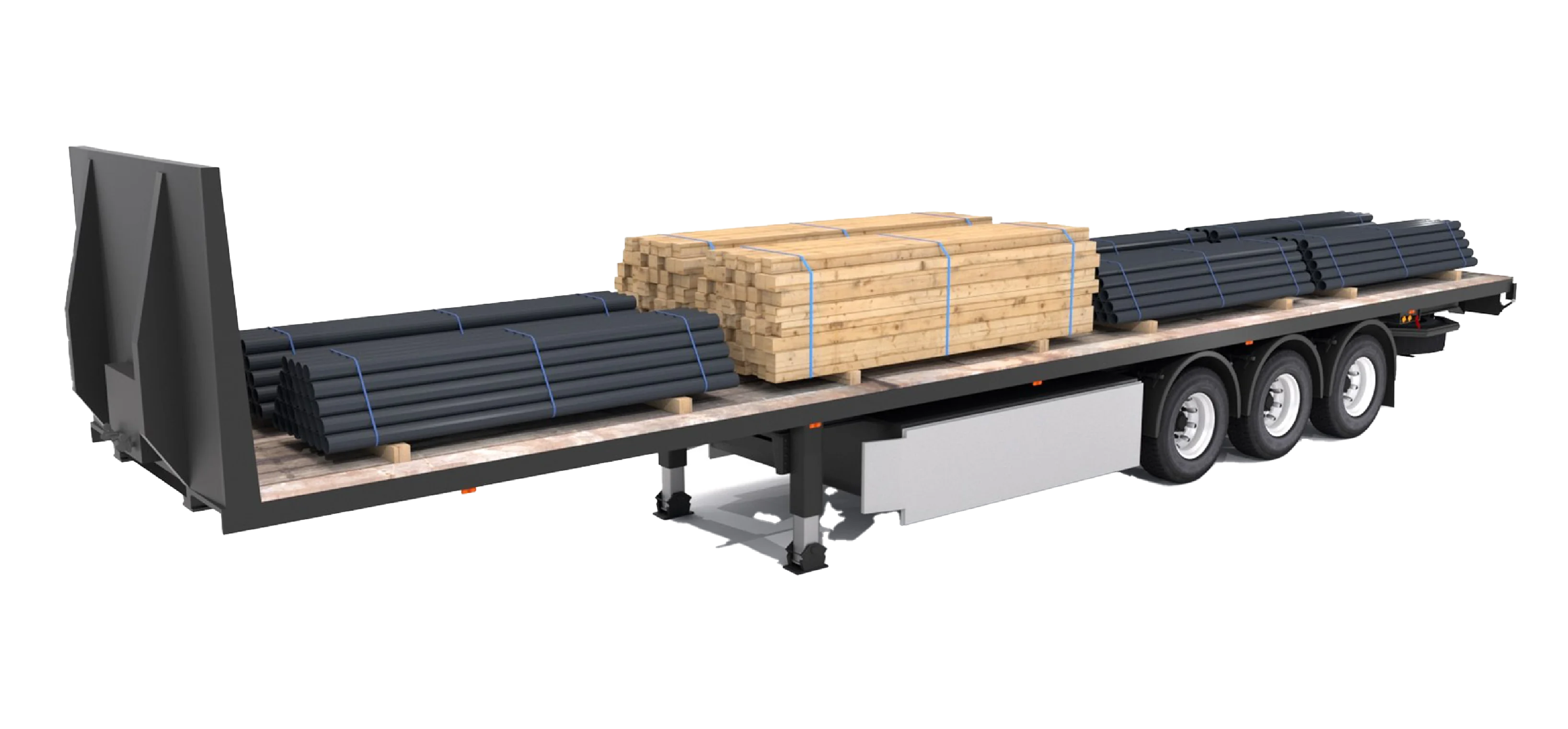 Naczepa niskopodwoziowa