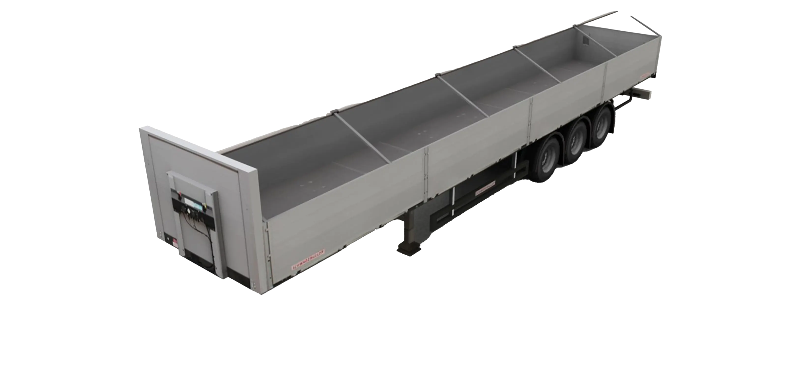 Naczepa niskopodwoziowa